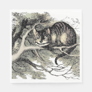 Guardanapo De Papel Gato de Cheshire Alice no País das Maravilhas Clás