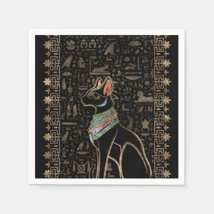 Guardanapo De Papel Gato Egípcio - Bastet