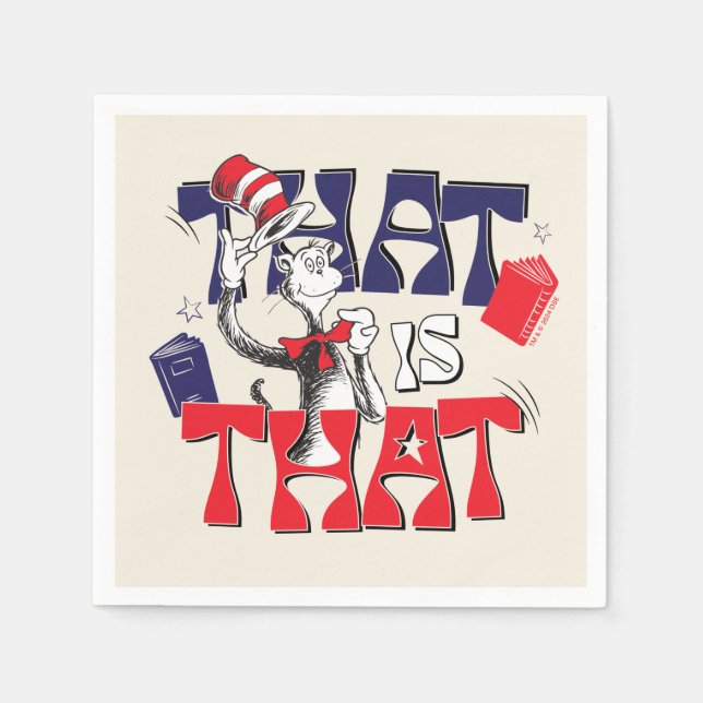 Guardanapo De Papel Gato no Chapéu | É Que (Frente)