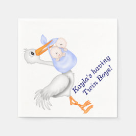 Guardanapo De Papel Gêmeos Papel Chá de fraldas Nápoles