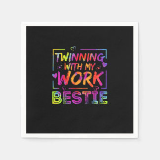 Guardanapo De Papel Geminando com meu trabalho Bestie Spirit Wee Melho