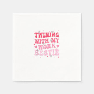 Guardanapo De Papel Geminando com meu trabalho Bestie Spirit Wee Melho