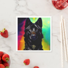 Guardanapo De Papel German shepherd Ai
