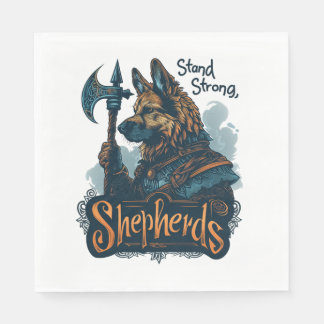 Guardanapo De Papel German shepherd em Viking Valor