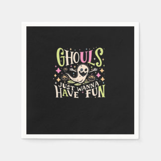 Guardanapo De Papel Ghouls Só Quer Divertir-Se Com Design