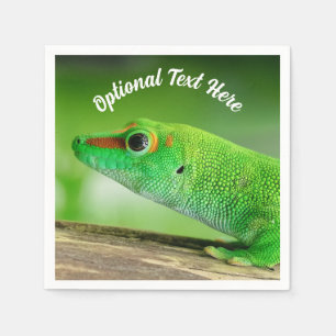 Guardanapo De Papel Giant Green Day Gecko - Phelsuma grandis