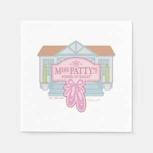 Guardanapo De Papel Gilmore Girls Escola de Balés da Miss Patty
