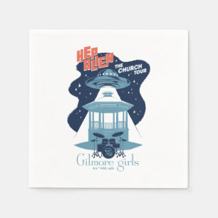 Guardanapo De Papel Gilmore Girls Hep Alien Tour da Igreja