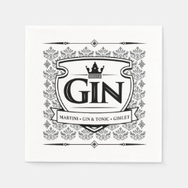 Guardanapo De Papel Gin napkins