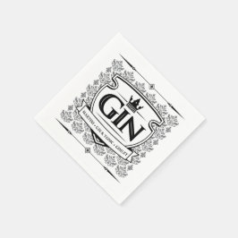 Guardanapo De Papel Gin napkins