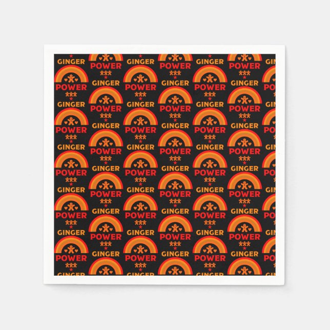 Guardanapo De Papel Ginger Hair Pride (Frente)