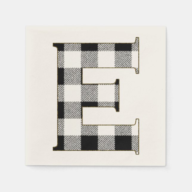 Guardanapo De Papel Gingham Check E (Frente)
