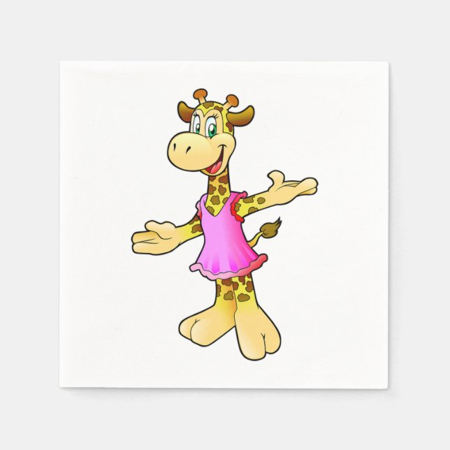 Guardanapo De Papel Girafa (Frente)