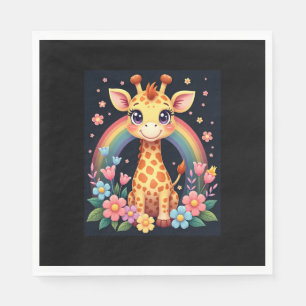 Guardanapo De Papel Giraffe Amante T-Shirt