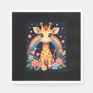 Guardanapo De Papel Giraffe Amante T-Shirt