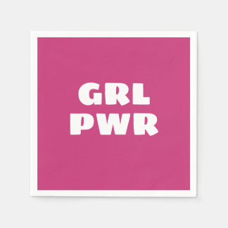 Guardanapo De Papel Girl Power Napkins