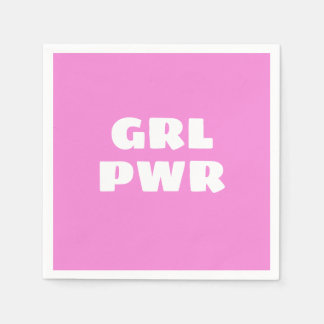 Guardanapo De Papel Girl Power Napkins