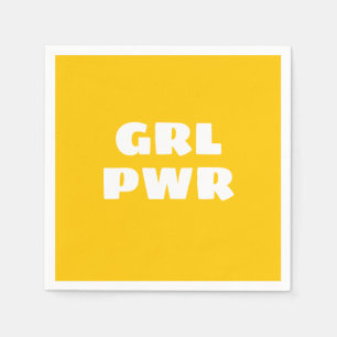 Guardanapo De Papel Girl Power Napkins