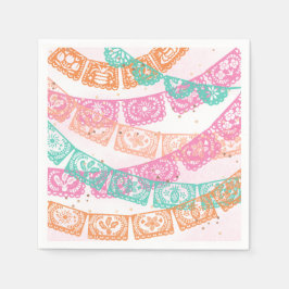 Guardanapo De Papel Girly Fiesta Party Napkins