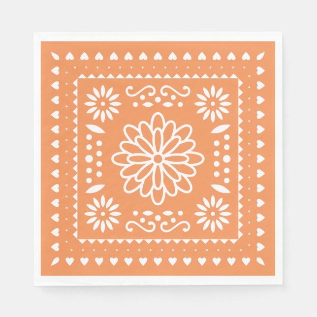 Guardanapo De Papel Girly Fiesta Party Napkins (Frente)