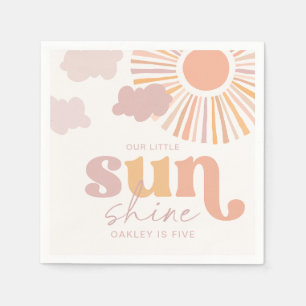 Guardanapo De Papel Girly Sun Party Napkins
