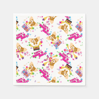 Guardanapo De Papel Gizmo | Let's Rock 'n Roll Pattern