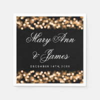 Glam Hollywood Dourado do Casamento