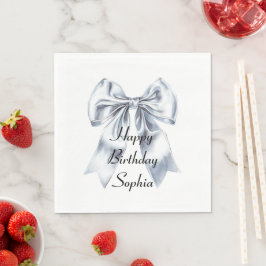 Guardanapo De Papel Glam Silver Arco Birthday