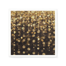 Glitter de Natal do ouro Sparkles