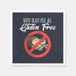 Guardanapo De Papel Gluten Free Você Me Teve Um Papel Novidade
