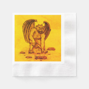 Guardanapo De Papel Golem Gargoyle