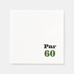 Guardanapo De Papel Golf 60º Aniversário do Partido do Golfe