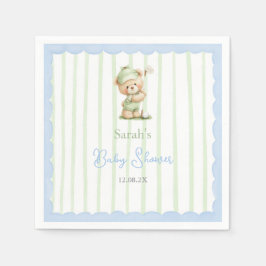 Guardanapo De Papel Golf Baby Shower Napkins
