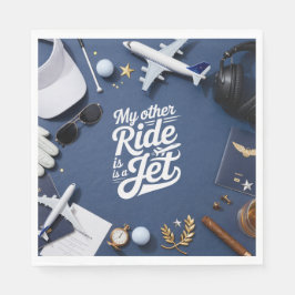 Guardanapo De Papel Golf Pilot Indústria de Aviação Golfer