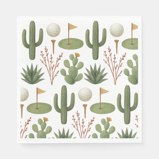 Guardanapo De Papel Golfe no Arizona (Frente)