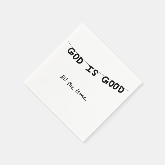 Guardanapo De Papel Good Is Good All the time (Canto)
