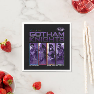 Guardanapo De Papel Gotham Knights Hero Panels