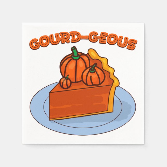 Guardanapo De Papel Gourd-geous (Frente)