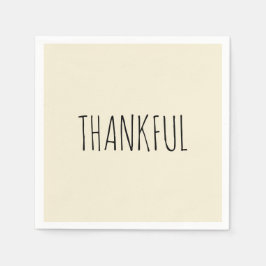 Guardanapo De Papel Graças a Deus e coquetel preto