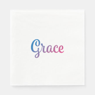 Guardanapo De Papel Grace Na moda Cursive