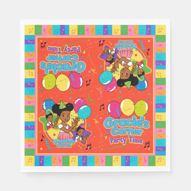 Guardanapo De Papel Gracie's Corner Napkins (Frente)