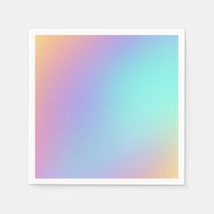Guardanapo De Papel Gradiente de Pastel Forma Livre