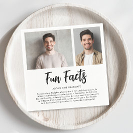 Guardanapo De Papel Graduação 2 Fatos de Diversão de Foto