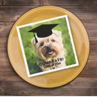 Graduação de Foto de Cão Engraçado Classe Personal