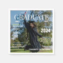 Guardanapo De Papel Graduação de Fotos da Revista Moderna