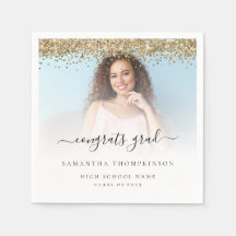 Graduação de Graduação do Dourado Glitter Photo 20