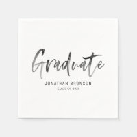 Graduação de Letra de Aquarela Preta