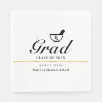 graduação em farmácia com script preto simples
