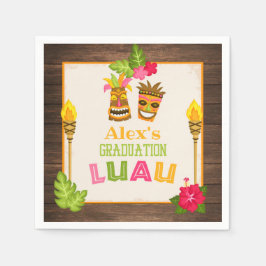 Guardanapo De Papel Graduação Luau Paper Napkins - Menino