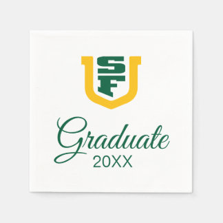 Guardanapo De Papel Graduação na Universidade de São Francisco
